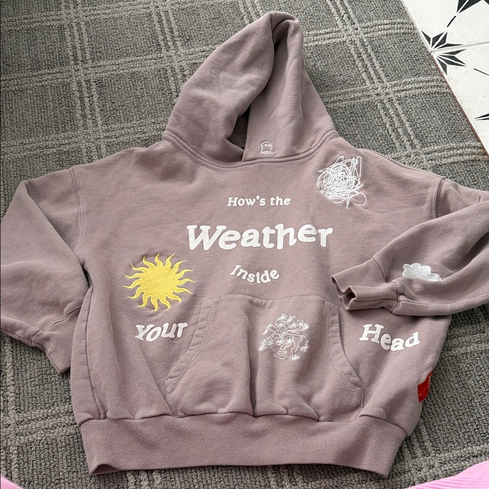 Kids lonely ghost hoodie